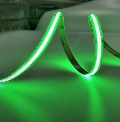 Milewood LED COB เทป IP20 24V 10W / M สีเขียว Cob Led Dotless