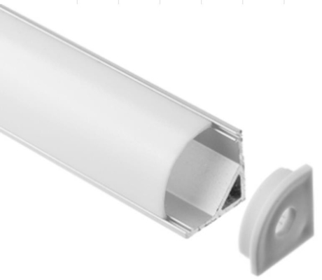 6063 Led เปลื้องผ้า แสงสว่าง โปรไฟล์อลูมิเนียม 16 X 16 มม. สารหน่วงไฟ