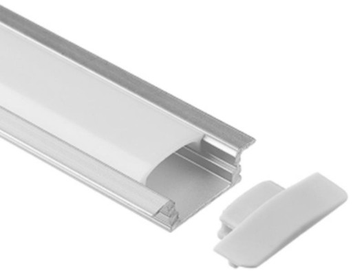เทป LED แสงสว่าง Channel Aviation 6063 Aluminium 17.3 X 7mm OEM