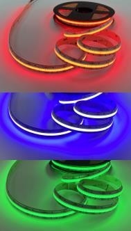 Milewood RGB LED COB เปลื้องผ้า การจัดส่งที่รวดเร็ว 24 โวลต์ Rgb Led เปลื้องผ้า IP20