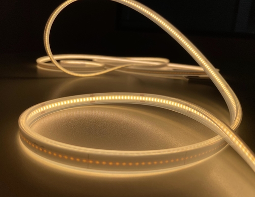 ไฟ LED เปลื้องผ้า กันน้ำแบบยืดหยุ่นได้ IP65 Silicon Extrusion 3000K