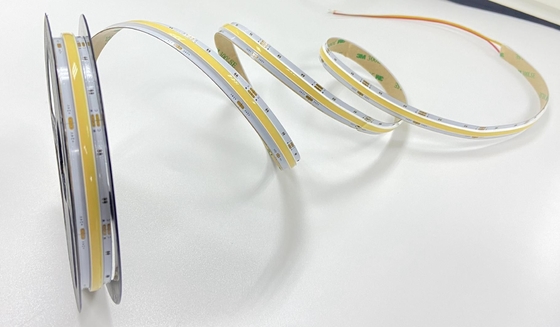 แถบ LED CCT แบบยืดหยุ่น COB 14w สีสดใสขาวดำ 24V