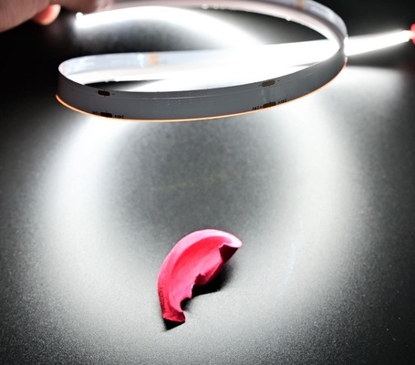 High CRI ยืดหยุ่นซัง LED เปลื้องผ้า Sideview 10w 24V DC Dotless Cob เปลื้องผ้า แสงสว่าง