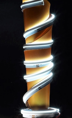 High CRI ยืดหยุ่นซัง LED เปลื้องผ้า Sideview 10w 24V DC Dotless Cob เปลื้องผ้า แสงสว่าง