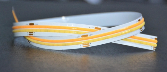 Dou Line แถบไฟ LED COB แบบยืดหยุ่น CAT Dynamic White 24v Cob Led เปลื้องผ้า แสงสว่าง