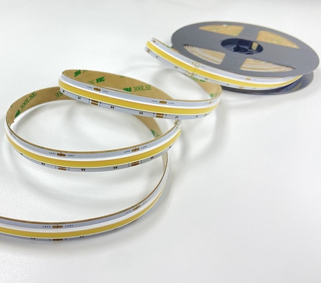 Dot-Free CAT แบบยืดหยุ่น COB LED เปลื้องผ้า Dynamic White ความยาว 50 มม.