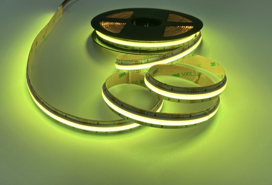 RGB Cob ไฟ LED เทป 15w DC 12v เทป แสงสว่าง 1008 Chips