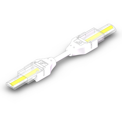 IP65 ขั้วต่อ LED เปลื้องผ้า 2 ขาสำหรับแถบ COB สีเดียว