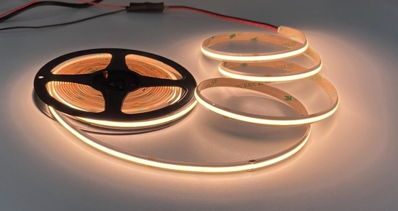 ยืดหยุ่น 24V COB LED เปลื้องผ้า 18w Cob Led เทป ความสว่างเป็นพิเศษ