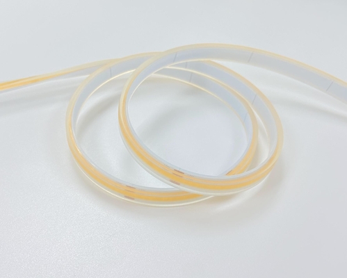 24V ซิลิคอนแข็ง Extrusion ยืดหยุ่น LED COB เปลื้องผ้า 62.5mm Ip68 เปลื้องผ้า แสงสว่าง