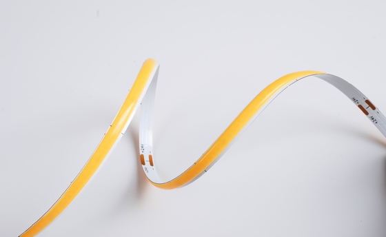 24V Slim 5mm PCB ยืดหยุ่น COB ไฟ LED เปลื้องผ้า รับประกัน 3 ปี