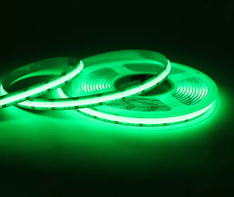 DC24V ไฟ LED RGB แบบยืดหยุ่นได้ COB เปลื้องผ้า 9w 630 ชิปคละสี